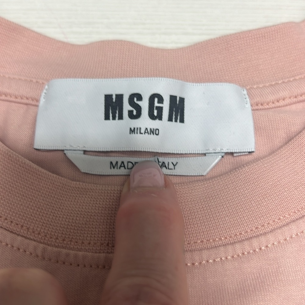 MSGM Milano punk tshirt - Picture 3 of 4